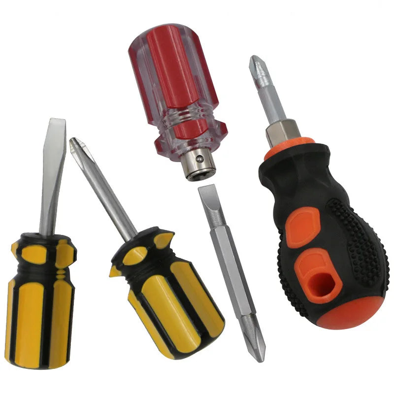 Mini Screw Driver Hand Tools Portable Small Radish Head Screwdriver Transparent Head Destornillador Precision Car Repair Tool