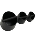 Large Capacity Durable Coffee Knock Box Non-slip Box Black Barista Tool Coffee Accessories Residua