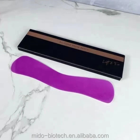 Professional Salon Beauty Use Bomb Wholesale Price Brow Patch Silicon Reusable Silicone Brows Patch