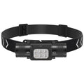 BORUiT HP360 1500LM Headlamp with 3 Lighting Color Type C Rechargeable Head Torch IP67 Waterproof Memory Function for Outdoor
