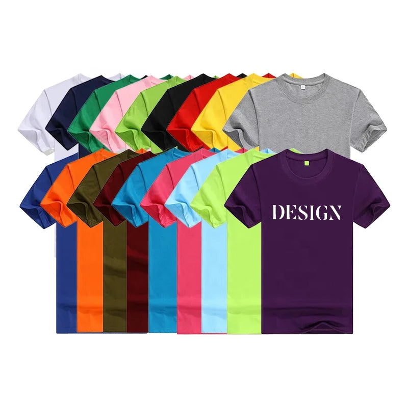 Wholesale Men's Sports Tops Low Price Custom Tshirt Men's Tshirt Unsex Shirts Add Your Own logo Custom Color