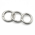 Wholesale 25mm Strong and Durable Metal Round Spring Opening Ring for Bag Accessories