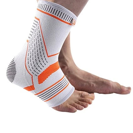 Customized Cheap Knitting Nylon Joint Protection Weightlifting Sports Ankle Brace High Quality Compression Sleeve Hook Loop