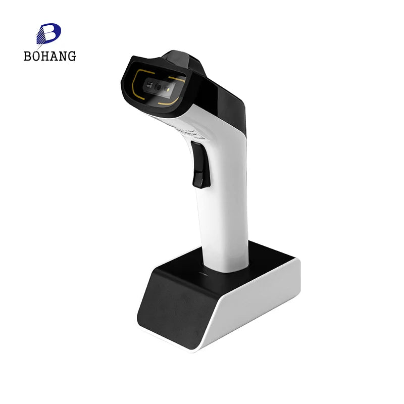 RD-BZN9822 Wireless Hybrid RFID 2D Barcode Scanner UHF RFID Tags Reader 1D/2D QR BT Barcode Scan for Retail Hospitality System
