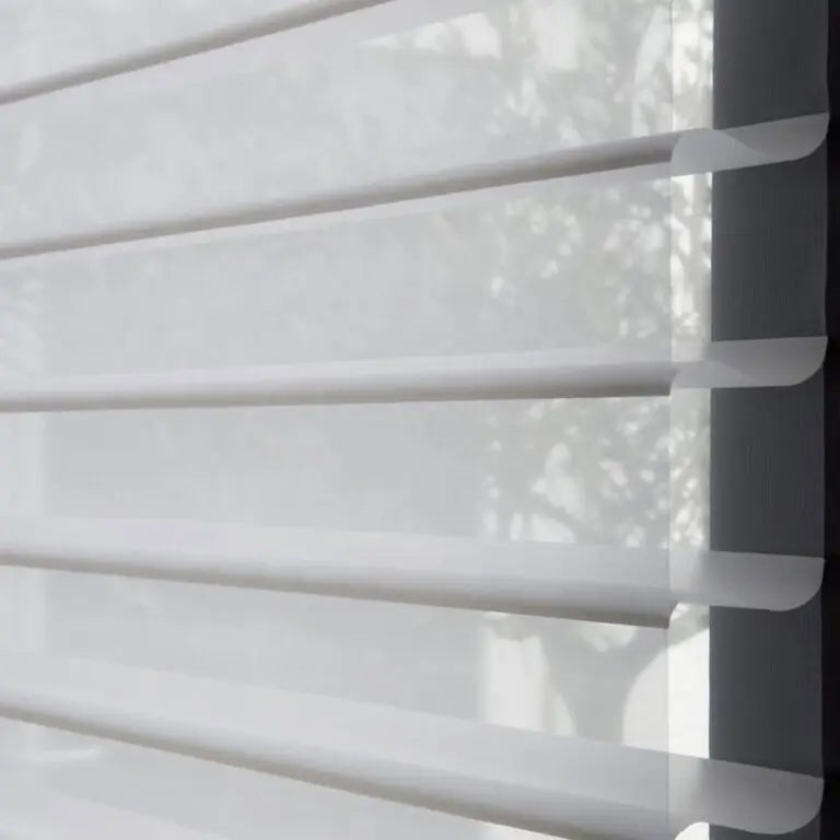 Motorized Shangri-la Blinds Blackout Smart Work With Alexa Remote Control Rechargeable Window Blinds