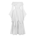 Victorian Dress Renaissance Costume Women Gothic Witch Dress Medieval Wedding Dresses