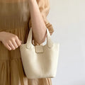 2023 Summer Women's Casual PU Soft Leather Handbag Lightweight Single Shoulder Crossbody Bag