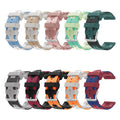 Factory-Produced Double Color TPU Silicone Waterproof Watch Bands 12mm 16mm 18mm 20mm 22mm Sizes for ROEJ Straps
