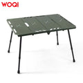 WOQI Portable Aluminum Alloy Folding Table Lightweight Solid Style Outdoor Furniture Modern for Outdoor Use