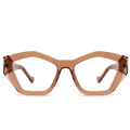 Jiujing Eyewear 2022 High Quality Fashion Polygon Cat Eye Acetate Glasses Frame Hand Made Retro Acetate Glasses Frame Polygon