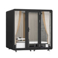 Professional Manufacturer Modern Design Steel Soundproof Office Booth Meeting Pod 40dB Noise Reduction for Hotel Office Building