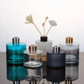 Round Aroma for Reed Diffuser Aromatherapy Perfume Bottle 50ml 100ml 200ml Empty with Crown Cap Sealing