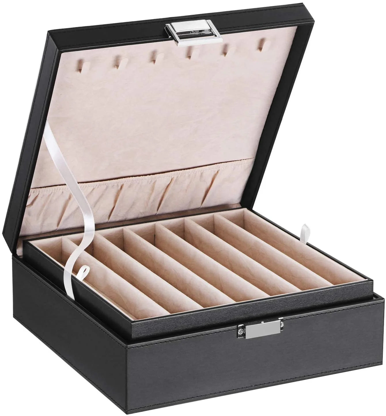 Charms Organizer Display Foldable Travel Jewelry Case Luxury Ring Earring Necklace Jewelry Packaging Box