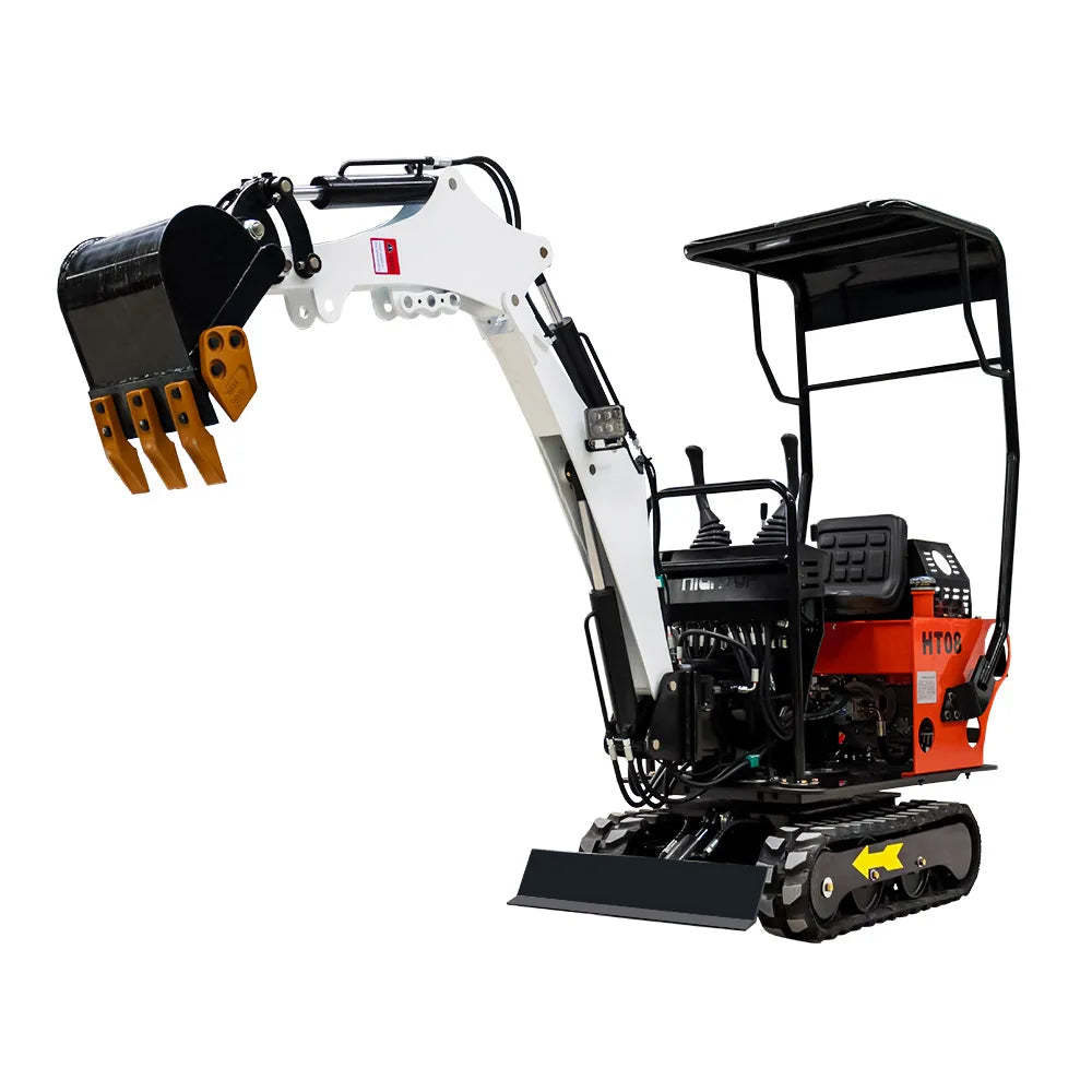 800kg Hydraulic Post Hole Crawler Small Track Mini Excavator Digger/digging Machine with Competitive Prices