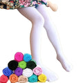 Cheap Kids Dance Long White Pantyhose 80D Ballet Tights Dance Panties for Girls