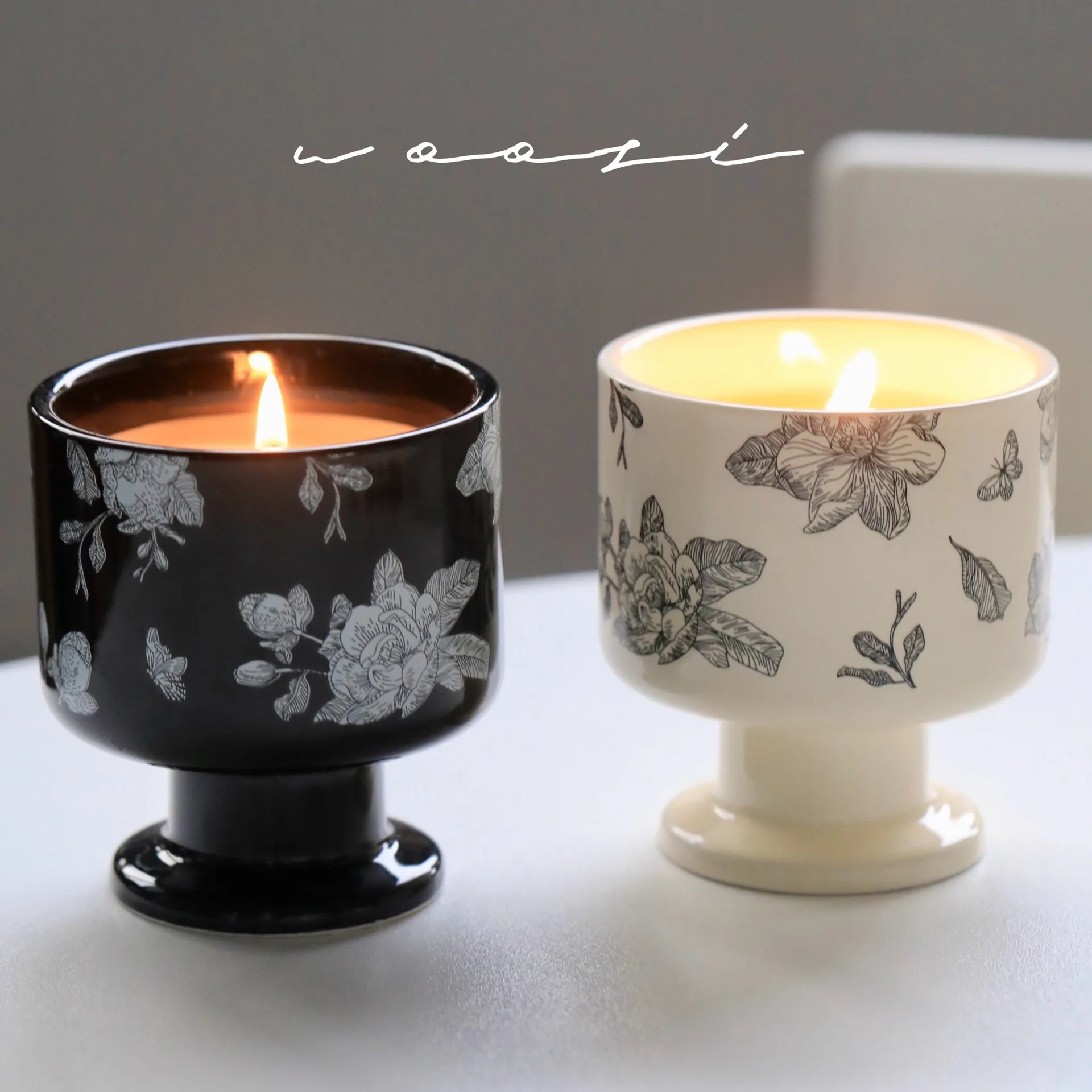 Custom Home Decoration French Romantic Aromatherapy Scented Candle Soy Wax for Interior Decor