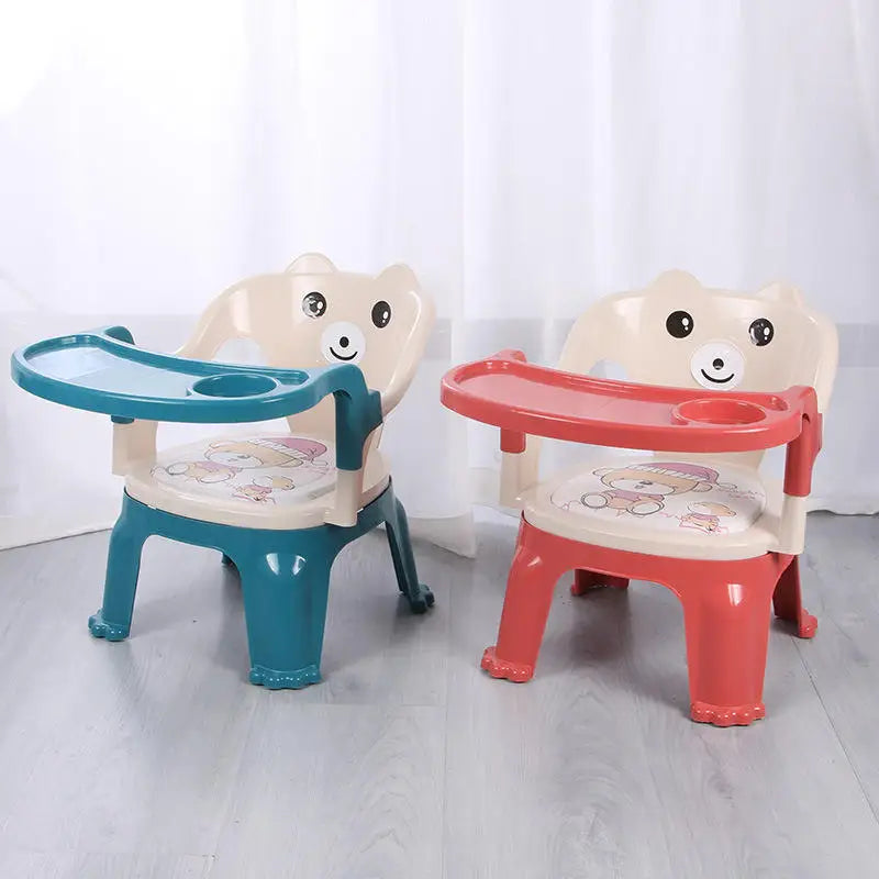 Children Dining Kids Eating Products Adjustable Booster Seat Baby Feeding High Chair Pvc Multi-function Infant 3 in 1 Plastic
