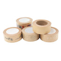 Good Stickiness Easy to Tear by Hand Not Easy to Leave Glue Residue Kraft Paper Tape Packing Tape