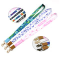 2025 Wholesale Custom Logo Printing Promotional Polyester Cute Sunflower Floral Teacher Neck Lanyards