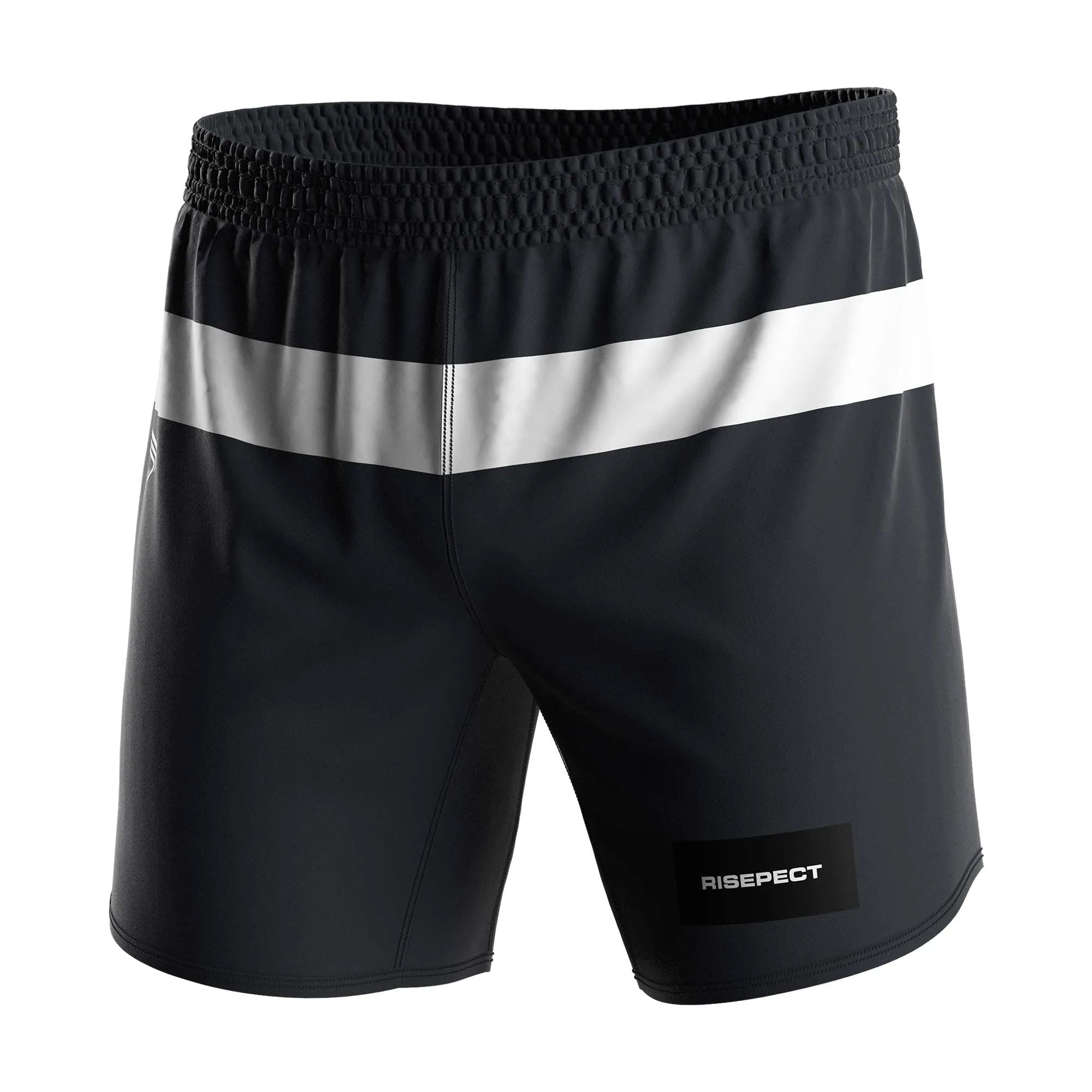 Quick Dry Men's Jiu Jitsu Training Shorts Curved Hem Breathable Durable Fabric for Gym Training and Mat Rolling