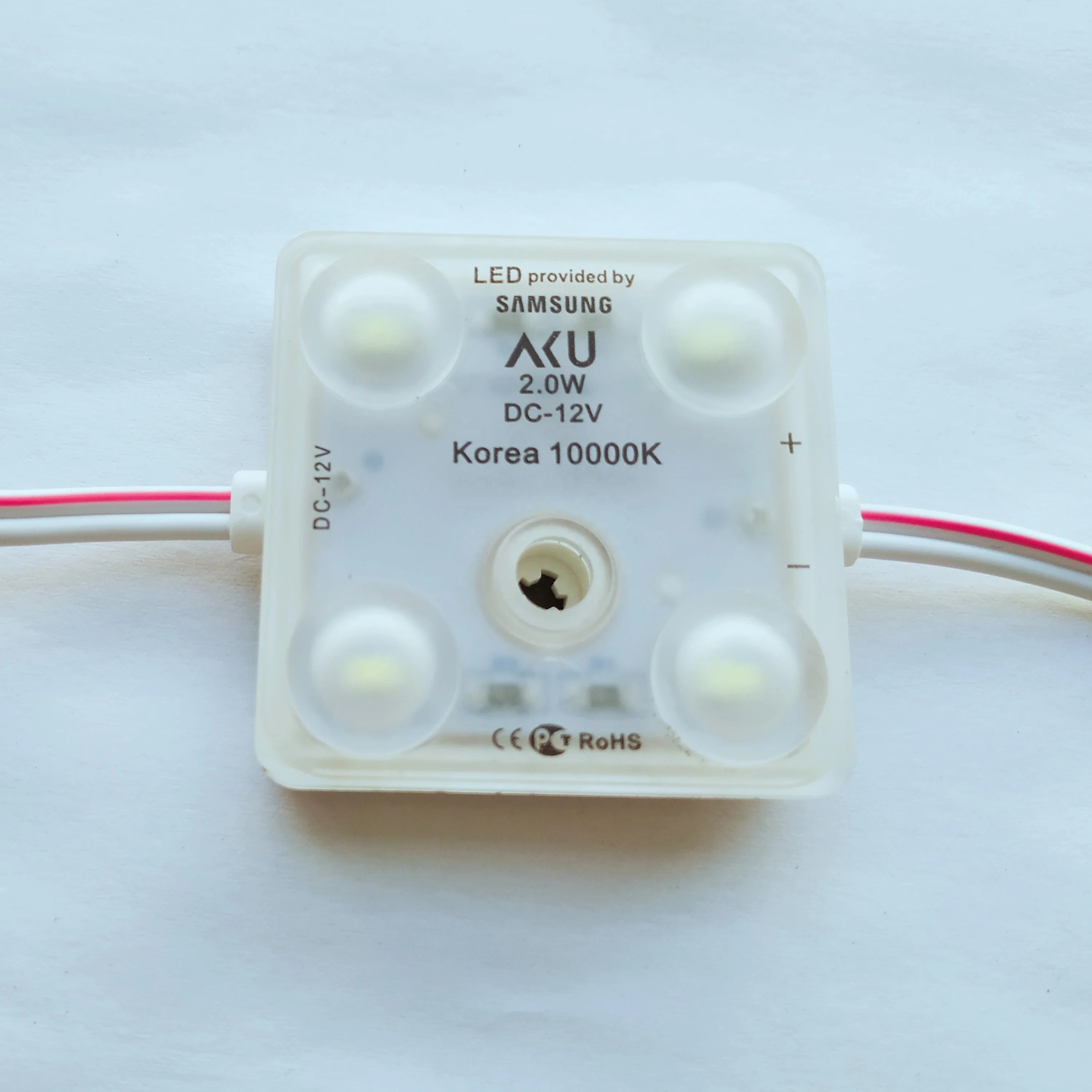 Samsung Square 4led 2835smd IP65 Outdoor 12V High Brightness Led Module Lights for Advertising Lights Decoration Lights