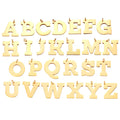 DIY Jewelry High Quality Stainless Steel Gold Color Alphabet Charms DIY Initials From A-Z Pet Dog Tags Name Jewelry Accessories