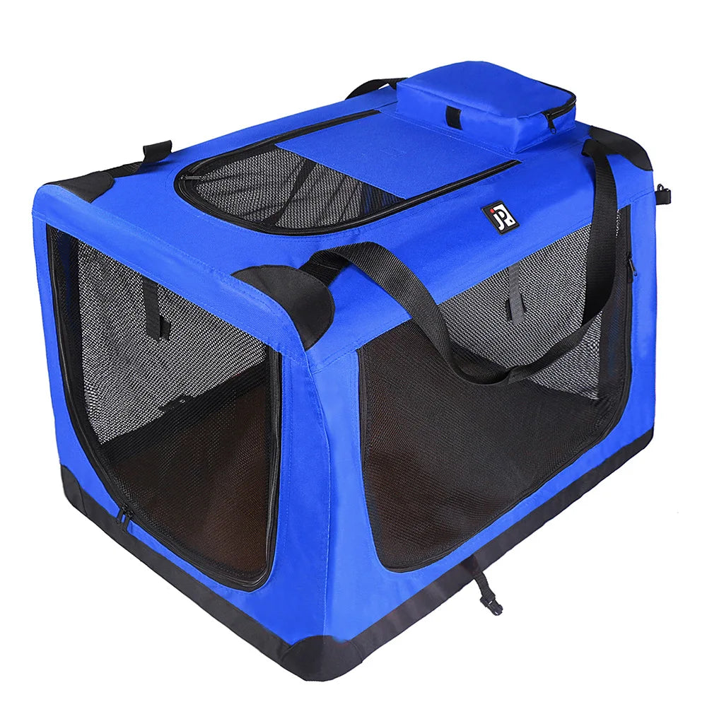RM Luxury Pet Dogs Travel Car Soft Transport Box Dog Crate 6 SIZES