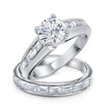 Silver Engagement Ring Angel Kiss Silver Plated Couple Sterling Silver Rings Engagement