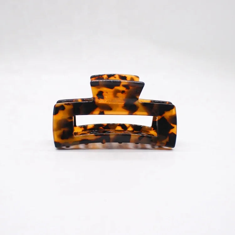 Womens Hair Accessories Claw Clip for Thick Hair Rectangular French Acetate Hair Claws