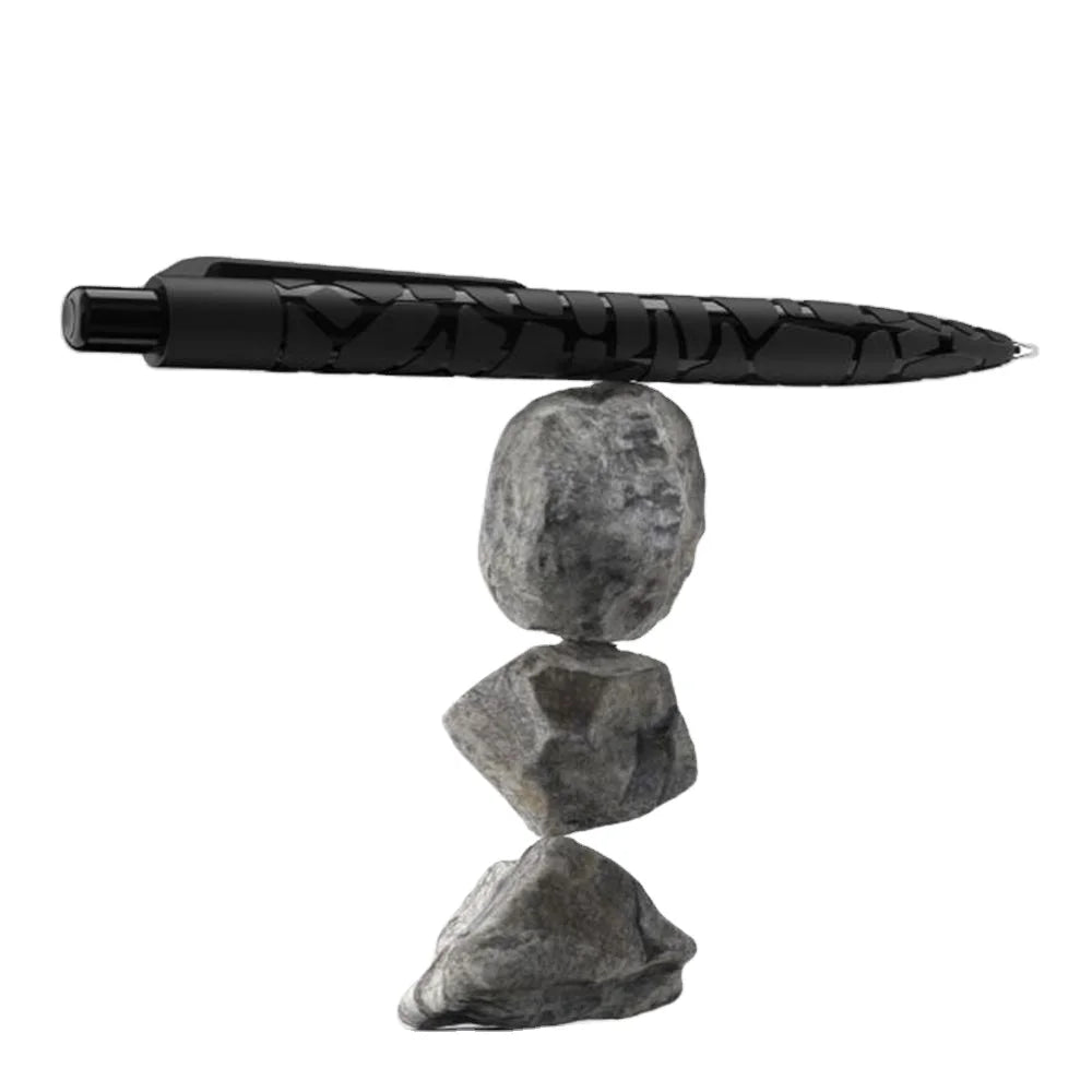 New Material Natural Stone Shaped Pen STP001 Eco Friendly Ballpoint Pen Promotional Gift with Your Custom Logo Biodegradable Pen