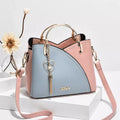 Customize Latest Design Big PU Leather Tote Hand Bag Shoulder Large Women Handbag Ladies