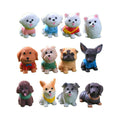fairy Garden Corgi Bichon Pug Samoyed Doberman Border Collie Dalmatian Poodle Pomeranian Dachshund Dog Resin Sculpture Figurines