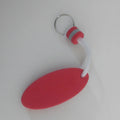 Floating Pvc Foam Key Chain for Boating Fishing Kite Surfing Sailing Outdoor Sports Pvc Foam Keychain Rescue Tube Float Keychain