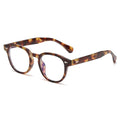 New Arrival round Eyeglasses Frames UV400 Anti Blue Light Blocking Filter Unisex Computer Glasses for Men and Women