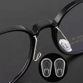 Special Push-in Silicone Nose Pads for Glasses Air Cushion Anti-slip Eyeglasses Nose Pads Eyewear Accessories