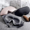 3D Eye Maskdouble Sided cotton Sleeping Eye Mask with Elastic Band Breathable Custom logo Travel Silk Sleep Eyeshade