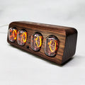 The Former Soviet Union IN12 Digital Tube Clock Remote Control Glow Lamp Desk Clock Real Glow Alarm Clock