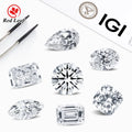 IGI Certificate Lab Diamond Wholesale 0.5CT 1.0CT 2.0CT 3.0CT 4.0CT 5.0CT F VVS Loose Lab Created HPHT CVD Lab Grown Diamond