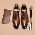 New Arrival Leather Men Dress Shoes Men Business Formal Handmade Genuine Cow Leather Dress Shoes MegaBDM