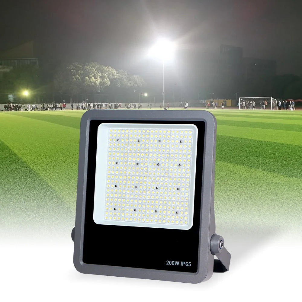 KCD Directional Deluce Floodlight 20000 Lumen 2400k Pir Motion Sensor Outdoor 50w 100w 200w 250 Watt Waterproof LED Flood Light
