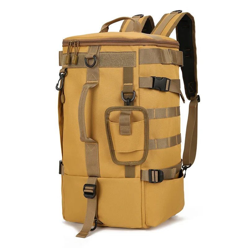 Waterproof Lure Bag for Outdoor Activities Hiking Fishing and Climbing Multi-functional Large-capacity Dual-shoulder Bag.