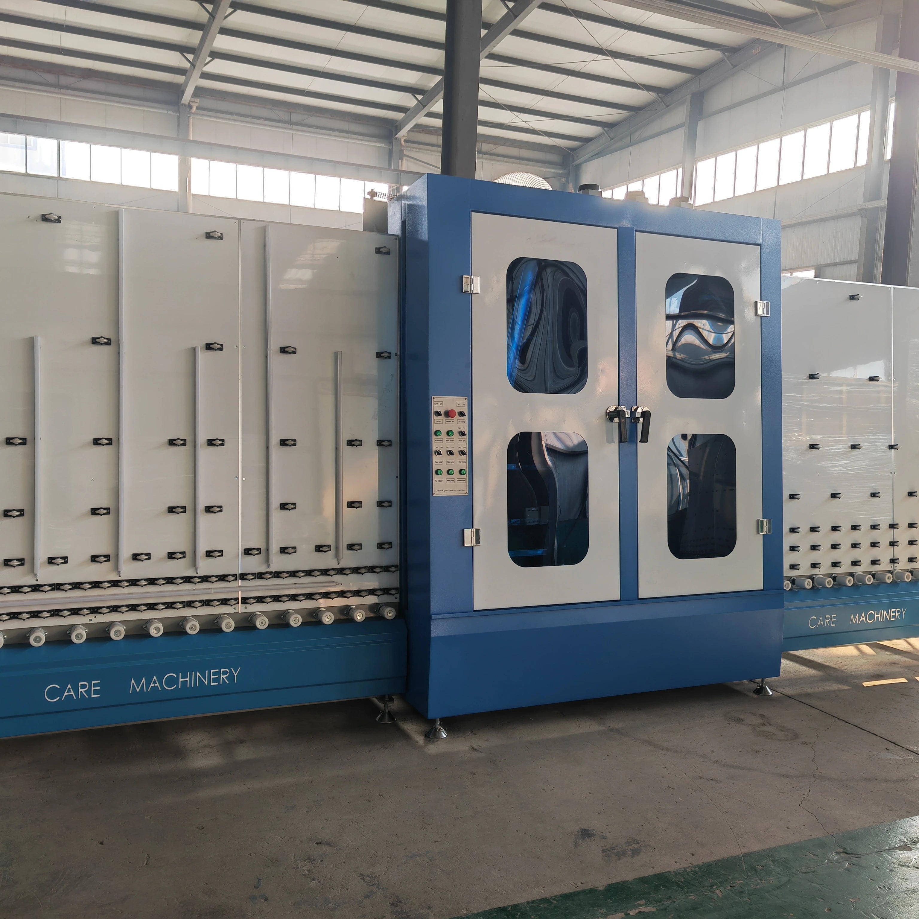 Glass Washer Auto Glass Washing Machine Used for Flat Glass with Cleaning and Drying