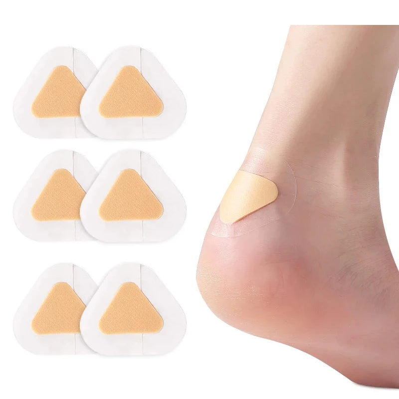 Heel Protector Foot Care Sole Stickers Waterproof Invisible Patch Anti Blister Friction Feet Care Pad Back Heel Grips Liner