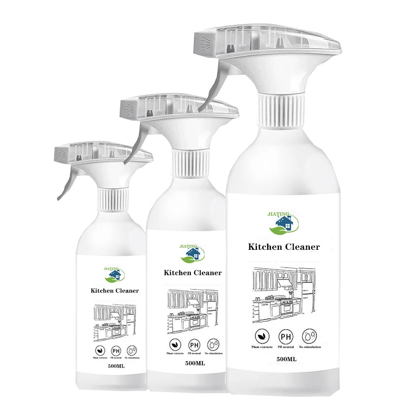 Kitchen Disposable Eco-Friendly Strong Oil & Stain Cleaning Detergent Heavy Duty Oil Smoke Cleaning Agent
