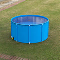 Moveable Pvc Fish Pond Tank Plastic Farming Blue Capacity Aquariums & Accessories Sustainable Plastic Koi Fish Pond