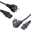 Laptop PC Monitor Scanner Printer Computer Mains Power Cable Electrical Connector Plug Extension Cord AC Adapter