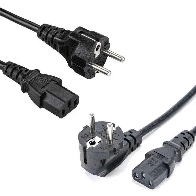 Laptop PC Monitor Scanner Printer Computer Mains Power Cable Electrical Connector Plug Extension Cord AC Adapter