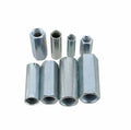 M4M5M6M8M10M36 Carbon Steel Galvanized Connecting Nut Internal Thread Coupling Nut Long Hex Nut Zinc Plated