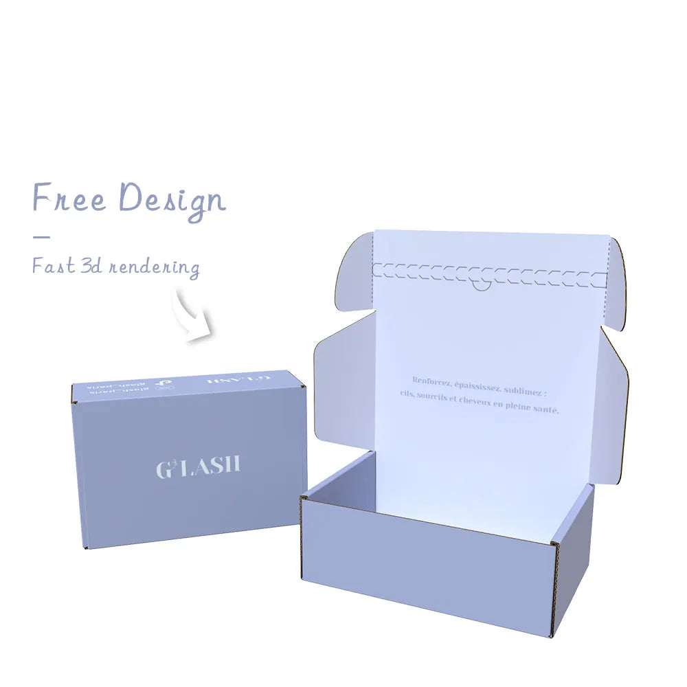 Biodegradable Corrugated Board Packaging Boxes for Clothes and Shoes-Matt Lamination Competitive Price Wholesale