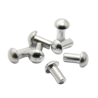 OEM 3mm 4mm 5mm 6mm Round Mushroom Head Solid Aluminum Rivet